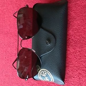 Men's Authentic Ray Ban Sunglasses, Black